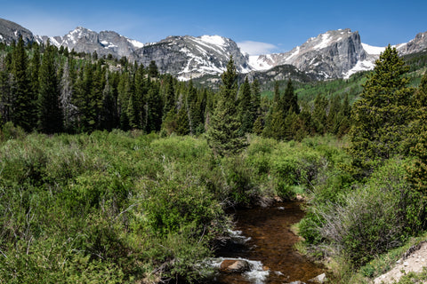 Rocky Mountain National Park - Mountains and Stream